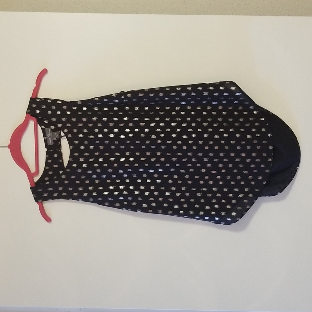 Navy Market & Spruce Blouse